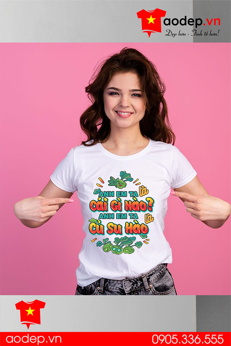 Áo Anh em ta là củ su hào