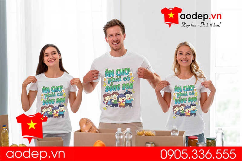 In áo team - Áo du lịch tại Bạc Liêu