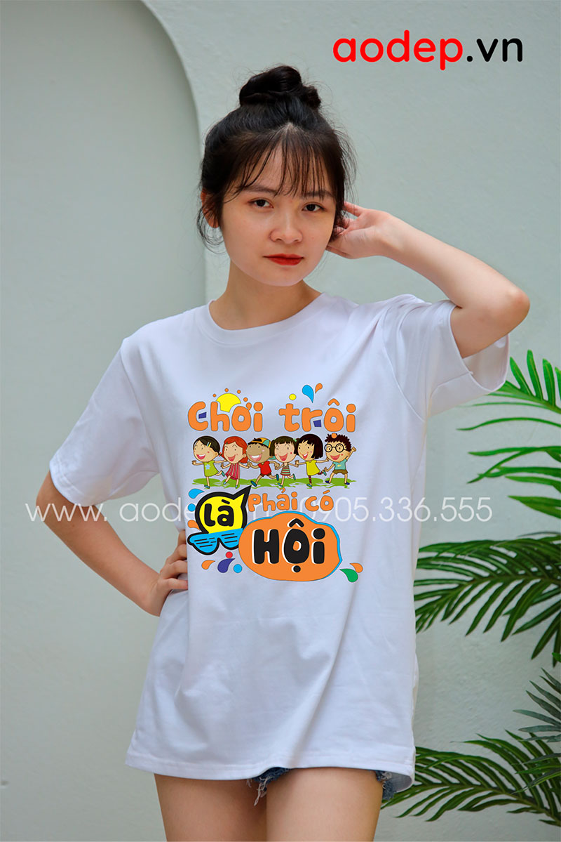 In áo team - Áo du lịch tại Long Biên