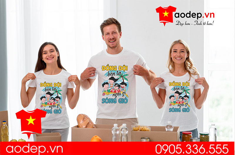 In áo team - Áo du lịch tại Hóc Môn