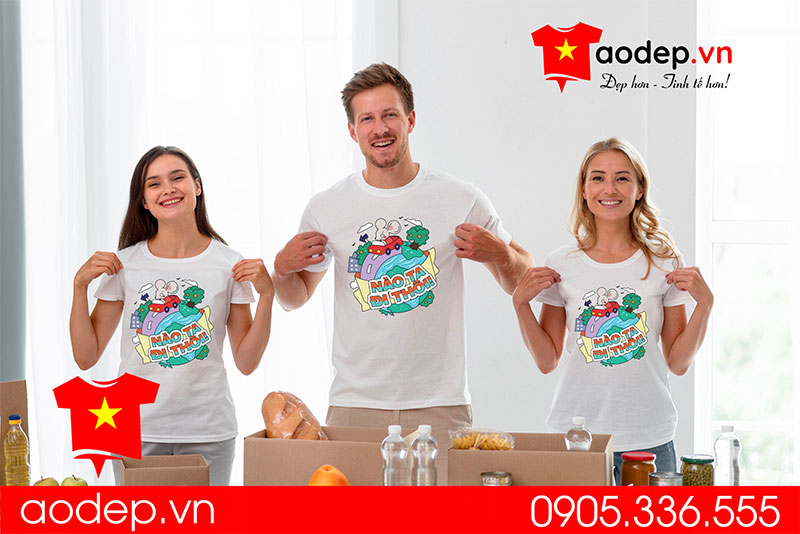 In áo team - Áo du lịch tại Quận 9